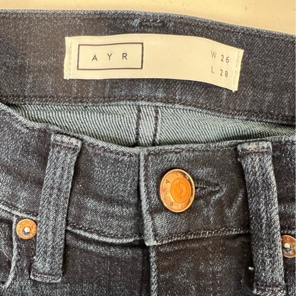 AYR The Riser Jeans in Psychic City Size 26 - Picture 8 of 9